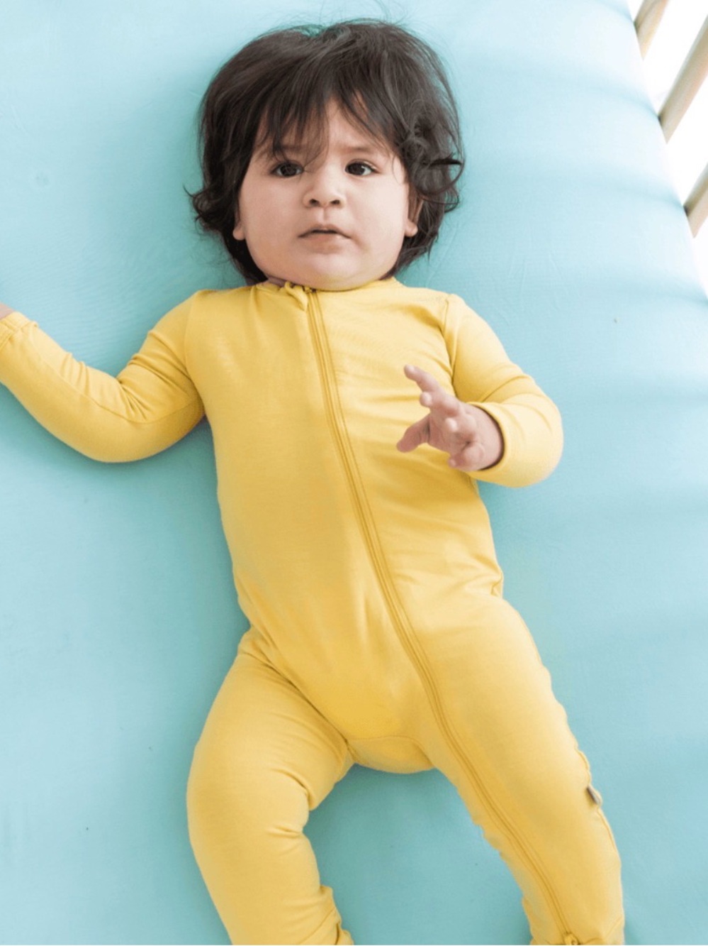 Kyte BABY Yellow (Butter) Footed Zippered One-Piece 18-24m